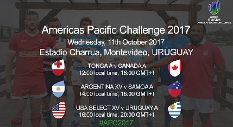 World Rugby Americas Pacific Challenege 2017 - USA Select XV v Uruguay A