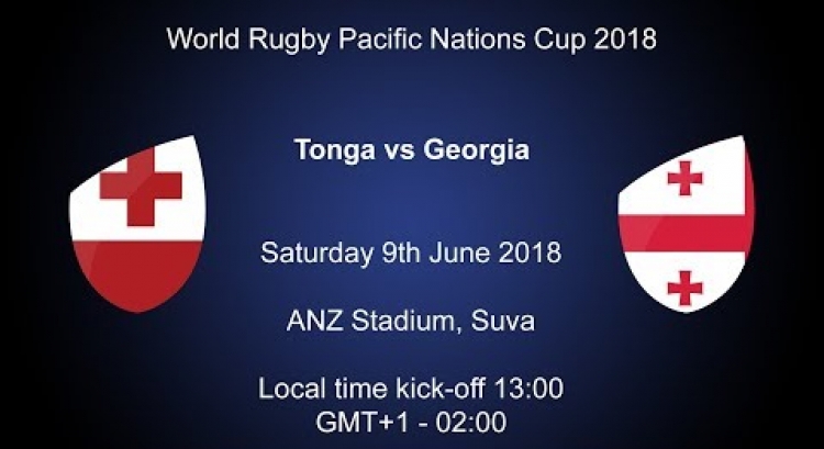 Pacific Nations Cup - Tonga v Georgia