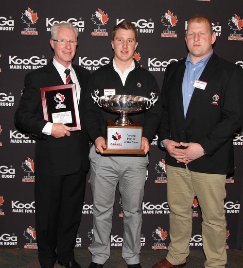 CW gets recognized at Rugby Canada Awards Dinner