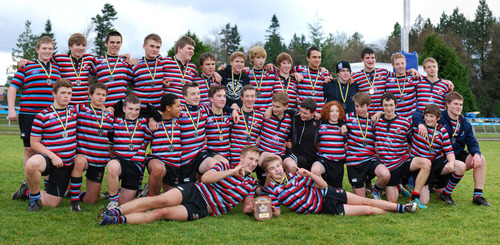 C.W. U16's, B.C. Champs