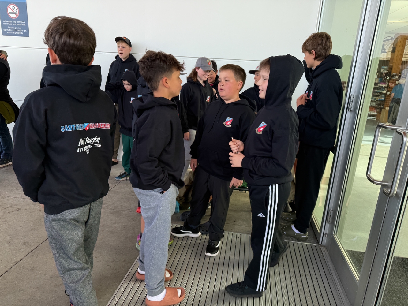 CW's U12's Rugby Road Trip