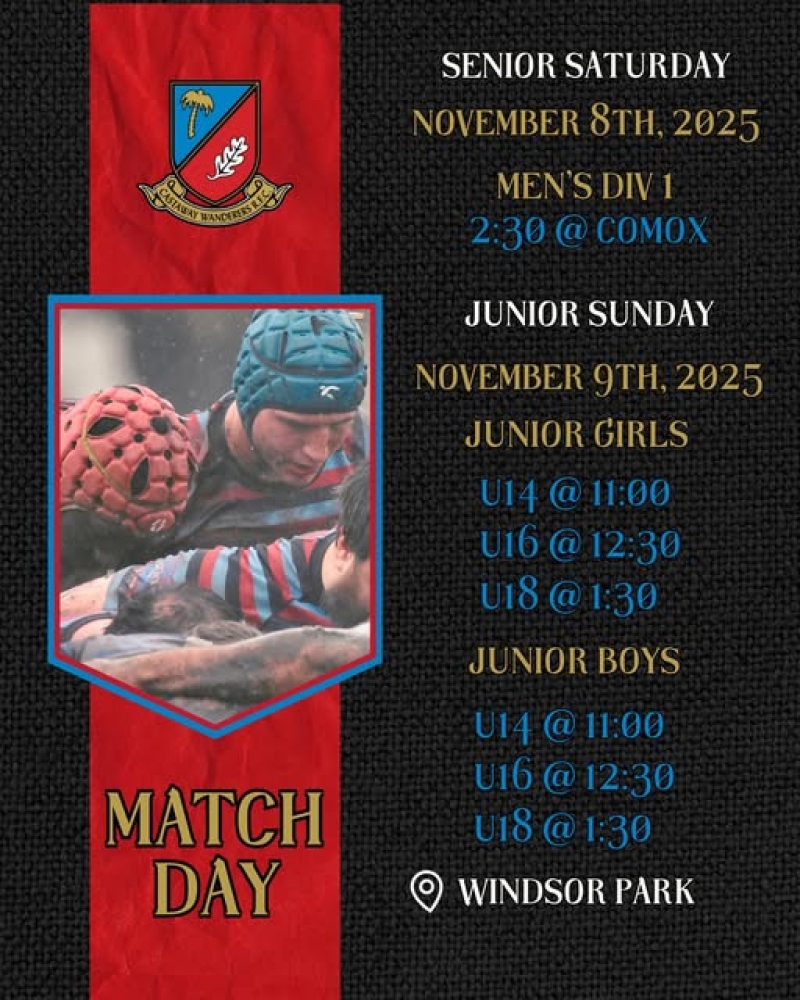 Yes, there is rugby!