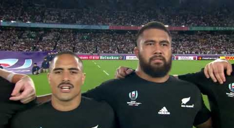New Zealand anthem v England