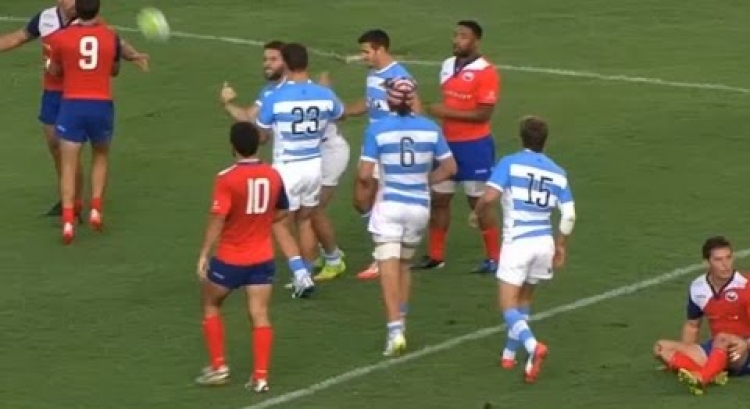 ARGENTINA turn on the rugby style