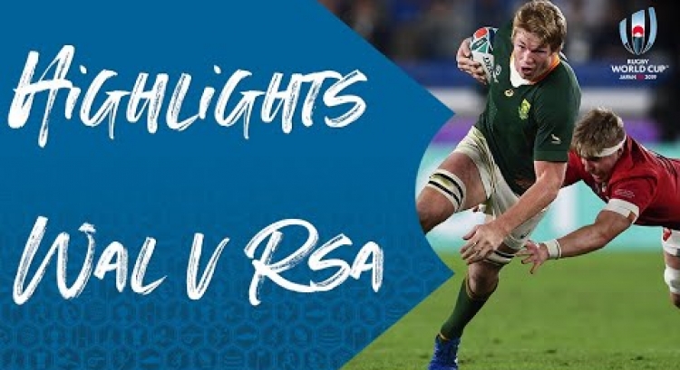 Highlights: Wales v South Africa - Rugby World Cup 2019