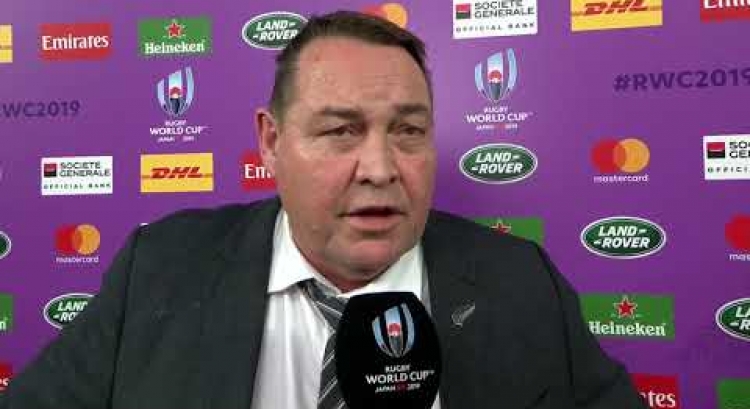 Steve Hansen interview after the Rugby World Cup 2019 semi-final