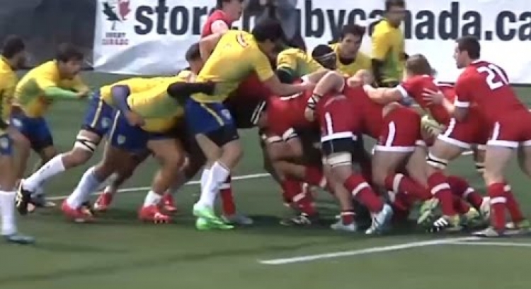 HISTORIC first rugby test between Canada and Brazil