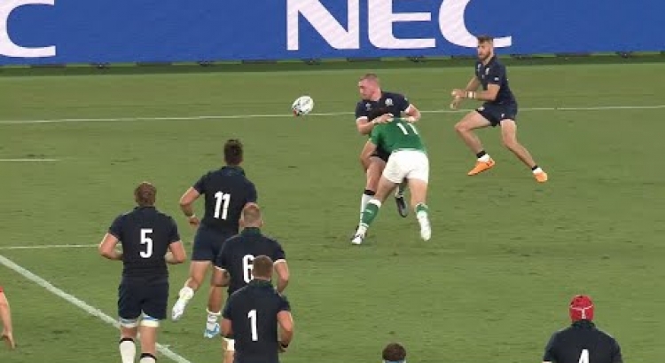 Five massive tackles at Rugby World Cup 2019