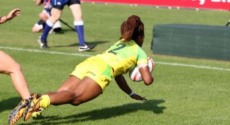 RELIVE: Ellia Green shows her speed at the Sao Paulo 7s