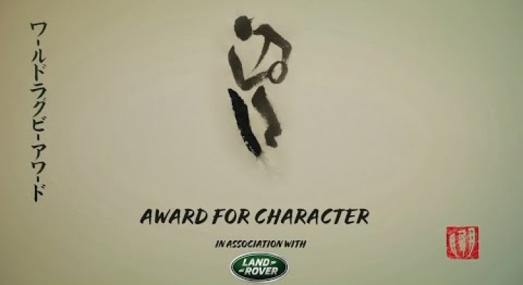 Kamaishi wins Award for Character at World Rugby Awards