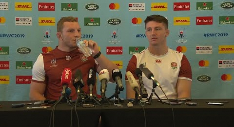 England press conference: Sam Underhill and Tom Curry