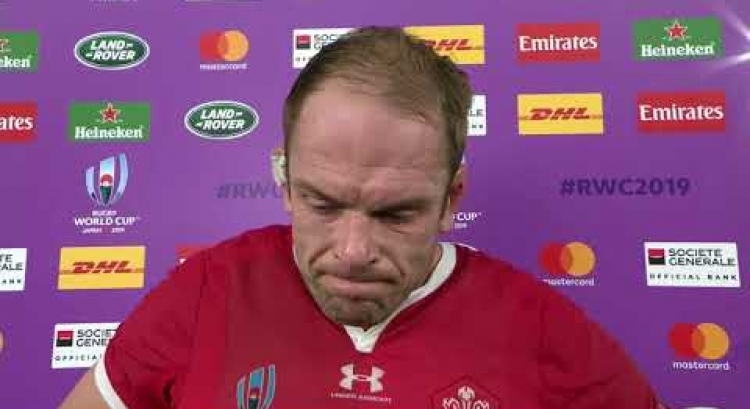 Alun Wyn Jones interview after Wales' defeat to South Africa