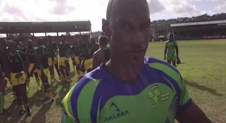 Jamaican Rugby in pitchside POV!