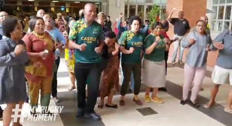 South Africa reacts to Springboks Rugby World Cup 2019 win | #MyRugbyMoment