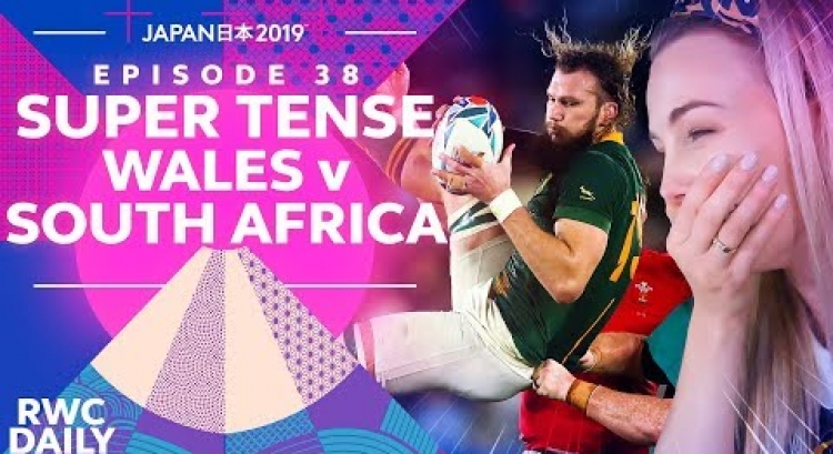 Super Tense Wales v South Africa - Vlog! | RWC Daily | Ep38 | ウェールズ対南アフリカ、ラグビー