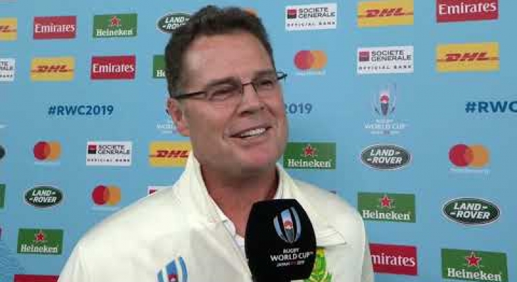 Rassie Erasmus reflects on his side's powerful victory