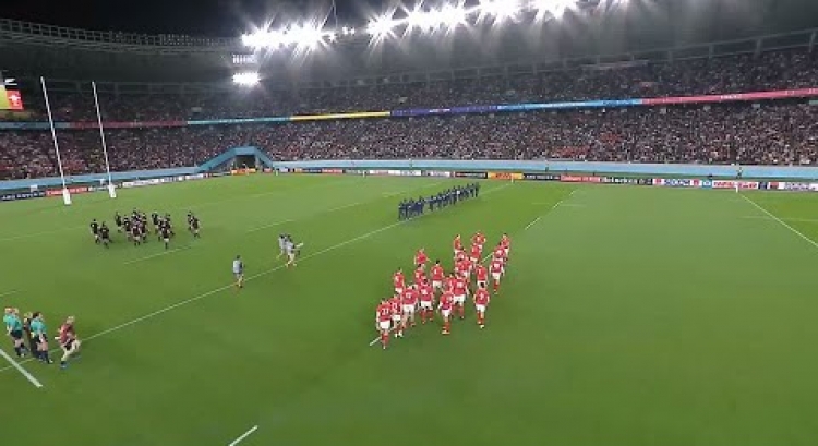 Read leads the New Zealand haka for last time at Rugby World Cup 2019