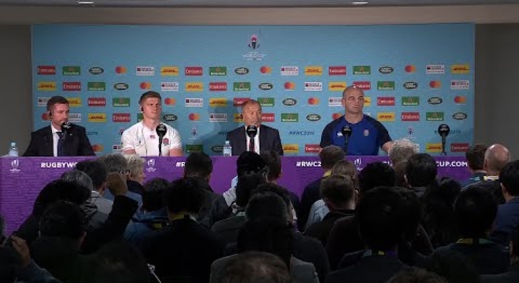 Farrell, Jones and Borthwick speak after Rugby World Cup final loss