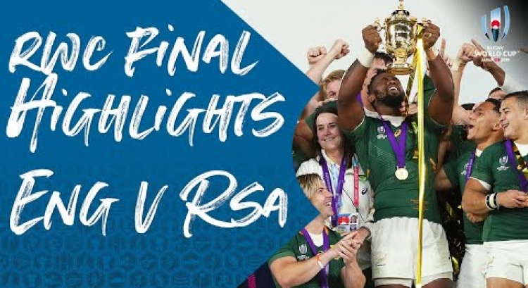 Rugby World Cup Final Highlights: England v South Africa
