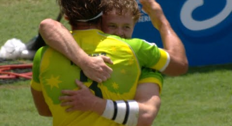 18 year old bags last second WINNER for Australia! - Rugby Sevens