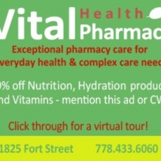 Meet Our Sponsors - Vital Health Pharmacy