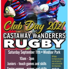 UP & RUNNING!  CLUB DAY, SATURDAY.