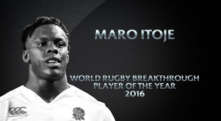 Maro Itoje wins Breakthrough Player of the Year | World Rugby Awards 2016