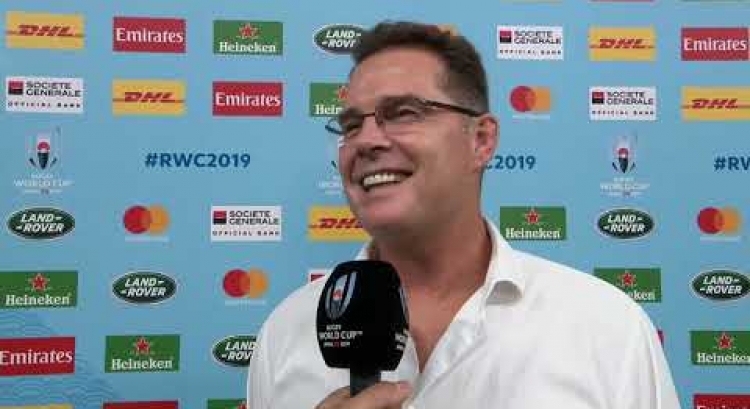 Rassie Eramus reflects on South Africa's Quarter Final victory