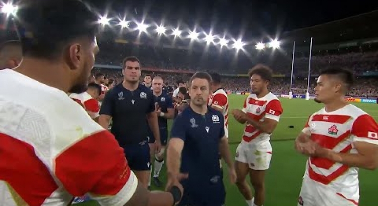 Great respect shown between japan and Scotland
