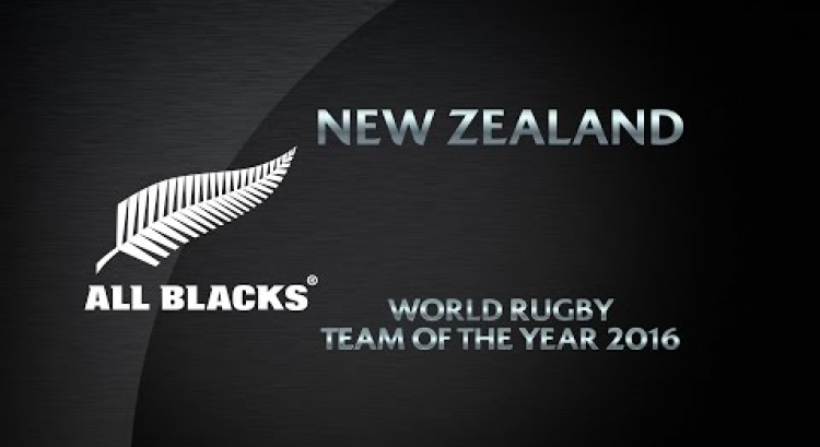 All Blacks win Team of the Year | World Rugby Awards 2016