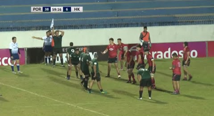 Portugal score try from beautiful set play