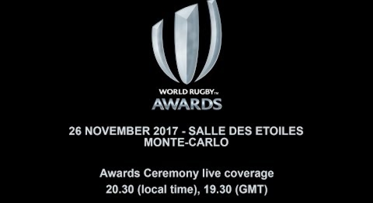 We’re LIVE for the #WorldRugbyAwards in Monaco! For more info head to worldrugby.org/awards