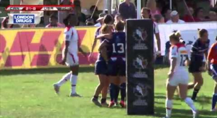 Canada vs. USA - Women's Rugby Super Series - Highlight and post game reaction