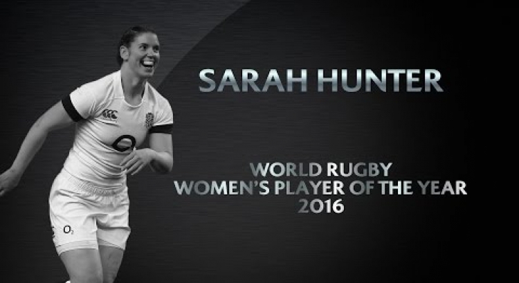 Sarah Hunter wins Women's Player of the Year | World Rugby Awards 2016