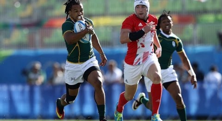 South Africa's rapid play maker Rosco Speckman