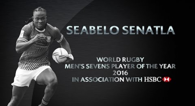 Seabelo Senatla wins Men's Sevens Player of the Year | World Rugby Awards 2016