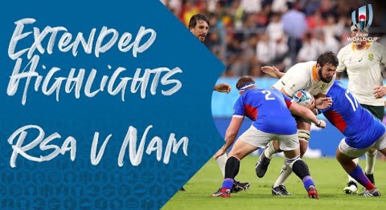 Extended Highlights: South Africa v Namibia - Rugby World Cup 2019
