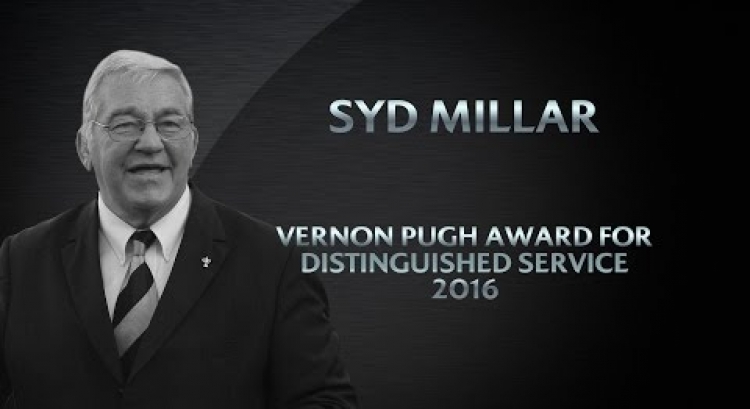 Syd Millar wins the Vernon Pugh Award for Distinguished Service | World Rugby Awards 2016