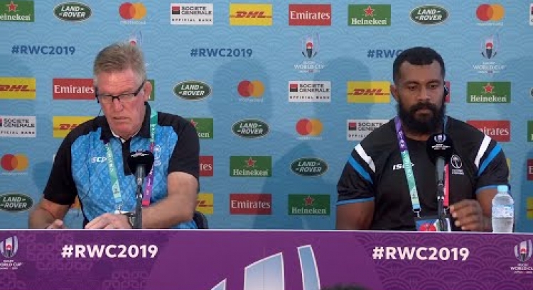 Fiji coach and Captain post-match press conference | Fiji v Uruguay
