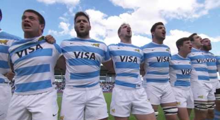 Argentina U20s show HUGE passion during anthem!