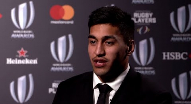 REACTION: Rieko Ioane wins World Rugby Breakthrough Player of the Year 2017