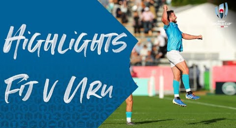 HIGHLIGHTS: Fiji v Uruguay - Rugby World Cup 2019