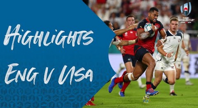 HIGHLIGHTS: England v USA - Rugby World Cup 2019