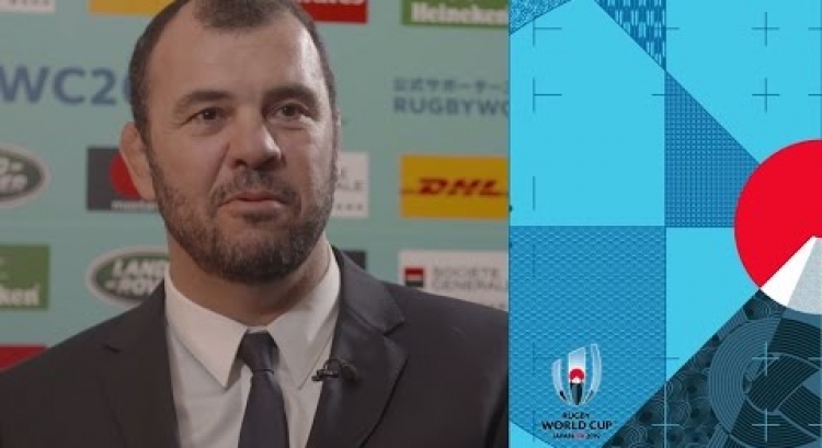 Australia coach Michael Cheika reaction to Rugby World Cup draw