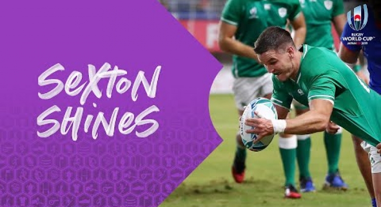 Johnny Sexton's epic Rugby World Cup performance v Samoa