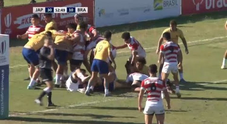 Power scrum from Japan leads to seven pointer