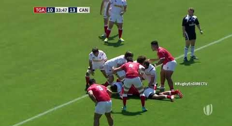 Highlights | Canada "A" defeat Tonga  "A" 32-31 to end APC
