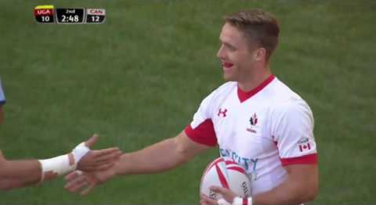 McCloskey scores first HSBC World Rugby Sevens Series try