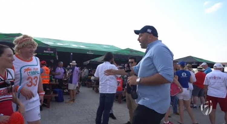 Sean Maloney goes in search of the best dressed at Dubai Sevens