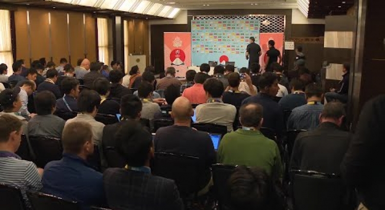 Pre-match press conference with Japan's Jamie Joseph at Rugby World Cup 2019